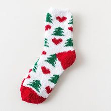 Load image into Gallery viewer, Christmas Fuzzy Fluffy Socks