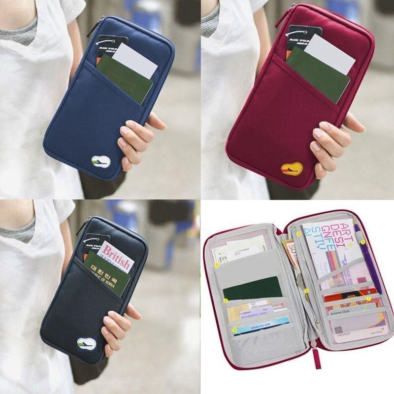 Multi-pockets Travel Storage Wallet