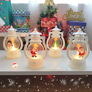 Christmas Portable Oil Lamp Decoration