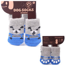 Load image into Gallery viewer, Non-slip Pet Socks with 4 straps