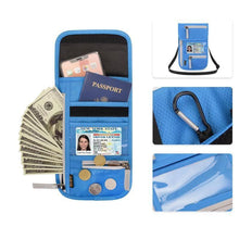 Load image into Gallery viewer, Travel Wallet with RFID Blocking