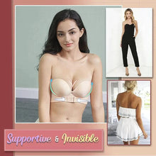 Load image into Gallery viewer, Strapless Front Buckle Lift Bra