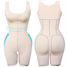 Load image into Gallery viewer, Women&#39;s Zipper Slimming Bodysuit Shapewear