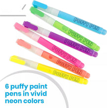 Load image into Gallery viewer, Magic Puffy Pens, Set of 6