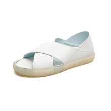 Load image into Gallery viewer, Women&#39;s soft bottom shoes in solid color