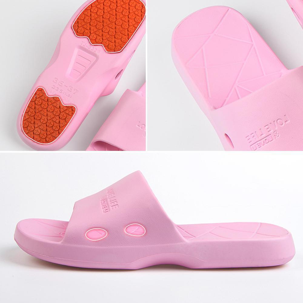 Non-slip cool house slippers