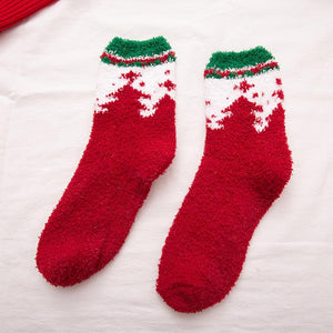 Christmas Fuzzy Fluffy Socks