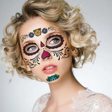 Load image into Gallery viewer, Halloween Waterproof Temporary Tattoo Sticker