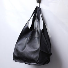 Load image into Gallery viewer, Oversized leather tote