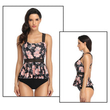 Load image into Gallery viewer, Sexy Mesh Lotus Leaf Skirt May Swimsuit