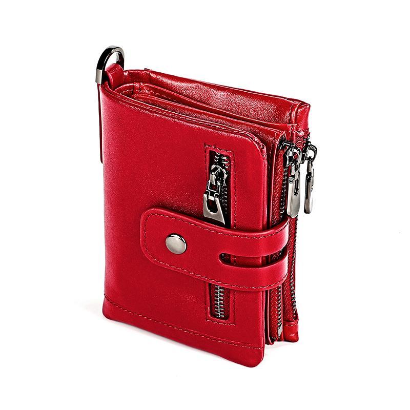 Retro Wallet with Zipper