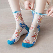 Load image into Gallery viewer, Summer Women Transparent Socks