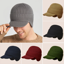 Load image into Gallery viewer, Outdoor Riding Elastic Warm Ear Protection Knitted Hat