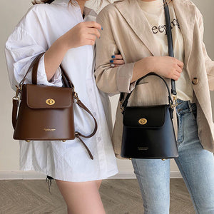 Stylish Portable Bucket Bag