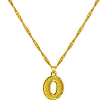 Load image into Gallery viewer, 18K Gold Plated Initial Letter Necklace