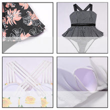 Load image into Gallery viewer, Sexy Mesh Lotus Leaf Skirt May Swimsuit