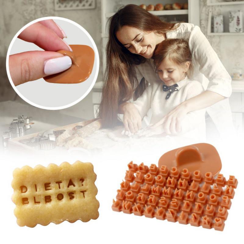 English Alphabet Biscuit Mould