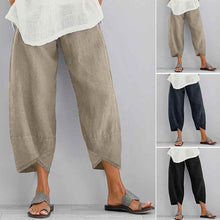 Load image into Gallery viewer, Women Casual Cotton Pants