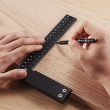 Load image into Gallery viewer, Woodworking Sliding Gauge Ruler