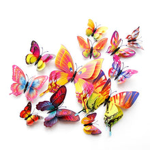 Load image into Gallery viewer, 3D Butterfly Wall Mural Stickers