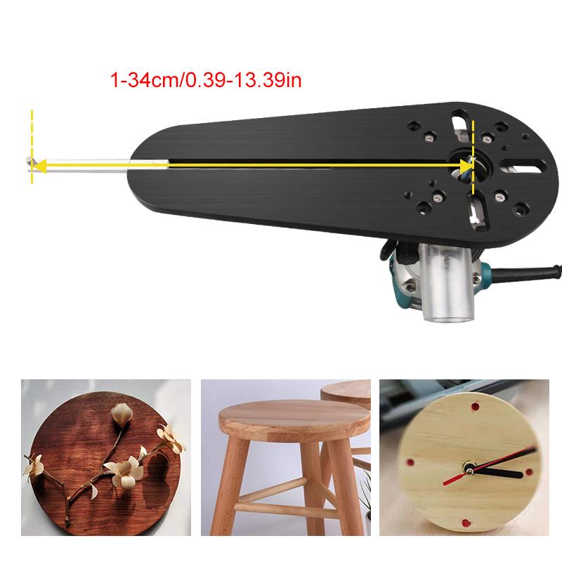 Woodworking Circle Cutting Jig