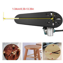 Load image into Gallery viewer, Woodworking Circle Cutting Jig