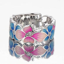 Load image into Gallery viewer, Fashion Flower Butterfly Ring