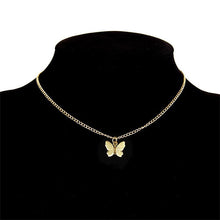 Load image into Gallery viewer, Butterfly and Star Pendant Necklace