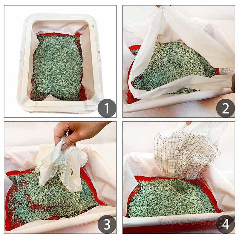 (🎅EARLY XMAS SALE - 50% OFF) Reusable Cat Litter Liners Bag