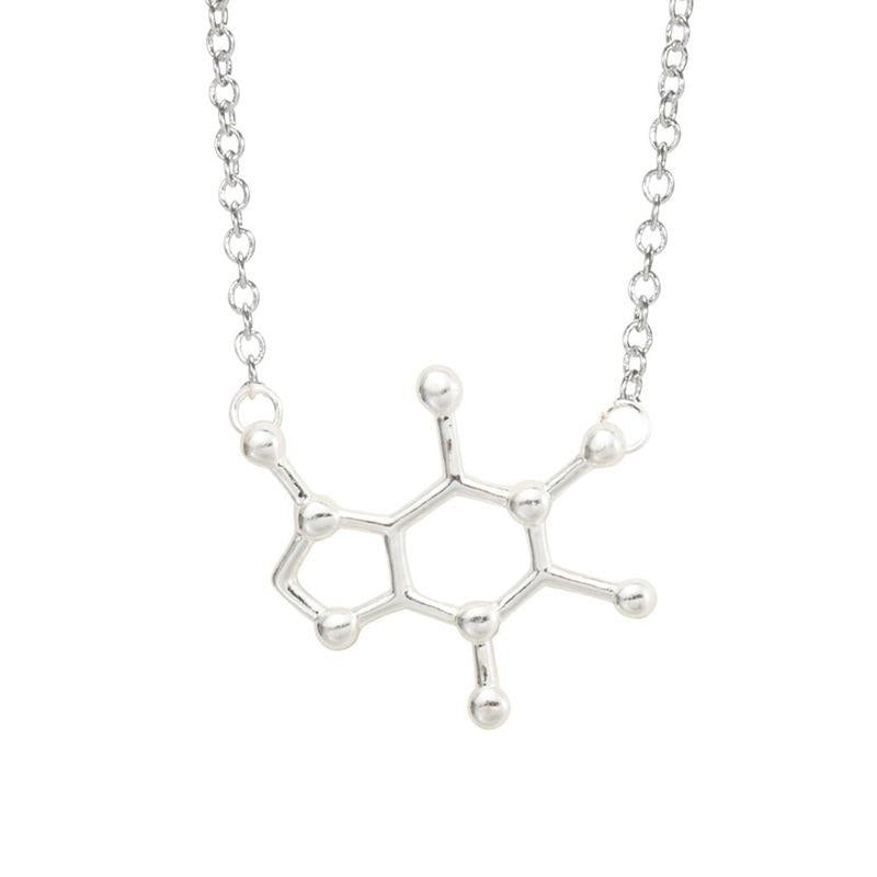 Chemical Molecule Pendant Necklace