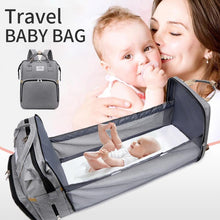 Load image into Gallery viewer, All-in-one Baby Diaper Backpack