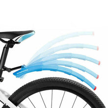 Load image into Gallery viewer, Bicycle Retractable Mudguard with Taillights