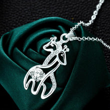 Load image into Gallery viewer, Graceful Love Giraffe Necklace