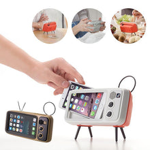 Load image into Gallery viewer, Retro TV Bluetooth Speaker+ Mobile Phone Holder