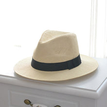 Load image into Gallery viewer, Adjustable Classic Panama Hat