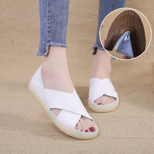 Load image into Gallery viewer, Women&#39;s soft bottom shoes in solid color