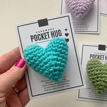 Load image into Gallery viewer, Pocket Hug Crocheted Heart Small Gift