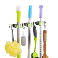 Load image into Gallery viewer, Stainless Steel Mop Rack