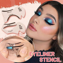 Load image into Gallery viewer, Eyeliner Stencil Tool (2 PCs)