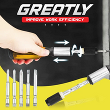 Load image into Gallery viewer, Automatic Spiral Ratchet ScrewDriver Set