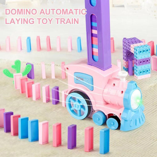 Domino Automatic Laying Toy Train