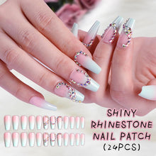 Load image into Gallery viewer, Shiny Rhinestone Nail Patch (24PCS)