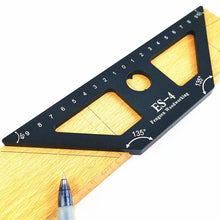 Load image into Gallery viewer, Multi-angle Woodworking Gauge Ruler