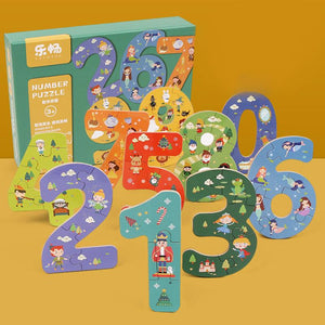 Children Education Wood Puzzle Set