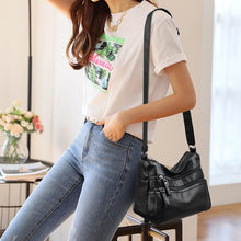 Load image into Gallery viewer, Solid Color Shoulder Bag for Women