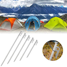 Load image into Gallery viewer, Stainless steel Camping Tent Pegs