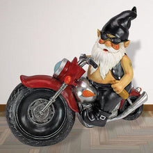 Load image into Gallery viewer, THE BIKER GNOME STATUE