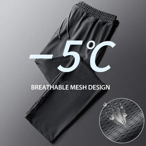 Men Ice Silk Fitness Pants