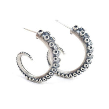 Load image into Gallery viewer, Octopus Hoop Earrings