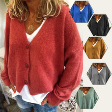 Load image into Gallery viewer, Women Cardigan Sweater